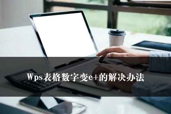 Wps表格数字变e+的解决办法