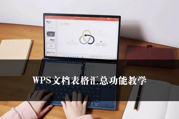 WPS文档表格汇总功能教学