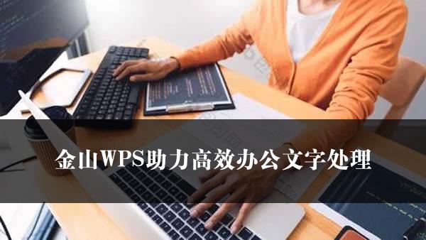 金山WPS助力高效办公文字处理