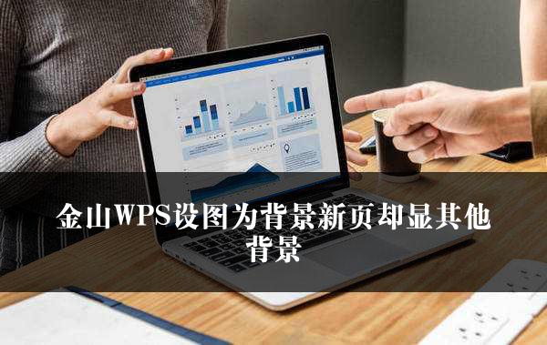 金山WPS设图为背景新页却显其他背景