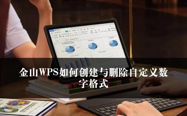 金山WPS如何创建与删除自定义数字格式