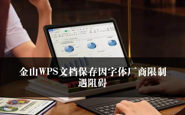 金山WPS文档保存因字体厂商限制遇阻碍