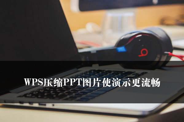 WPS压缩PPT图片使演示更流畅