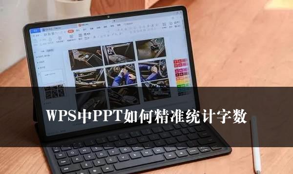 WPS中PPT如何精准统计字数