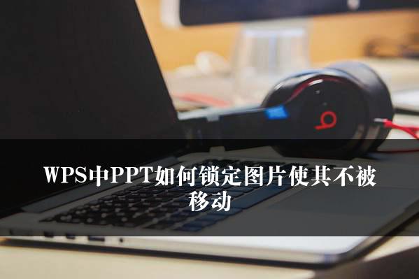 WPS中PPT如何锁定图片使其不被移动